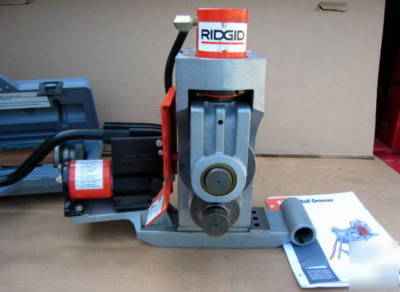 Genuine ridgid 918 roll groover *excellent condition* 