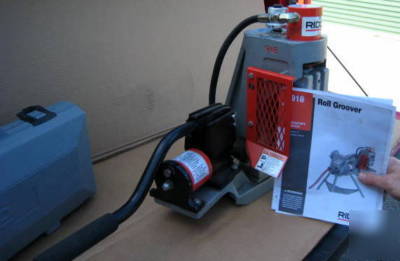 Genuine ridgid 918 roll groover *excellent condition* 