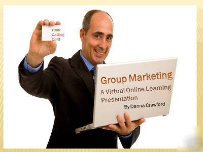 Group marketing for your online business dvd & ebook