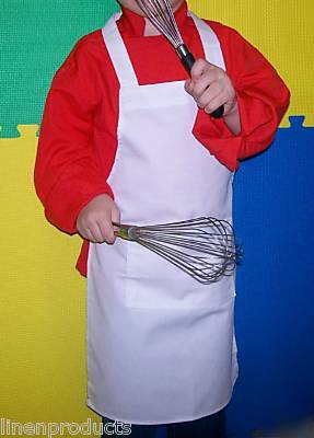 Kids apron one size fits 2-9 children nice gift green