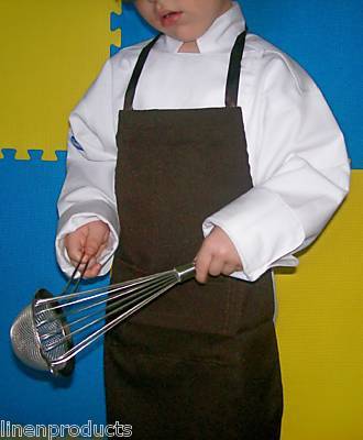 Kids apron one size fits 2-9 children nice gift green