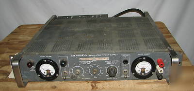 Lambda regulated power supply model LE101-fm 0-36V 5A