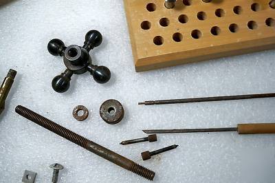 Levin watch lathe & collets etc watchcraft motor