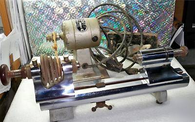 Levin watch lathe & collets etc watchcraft motor