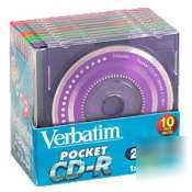 New mini-pocket cd-r discs - 185MB/21M