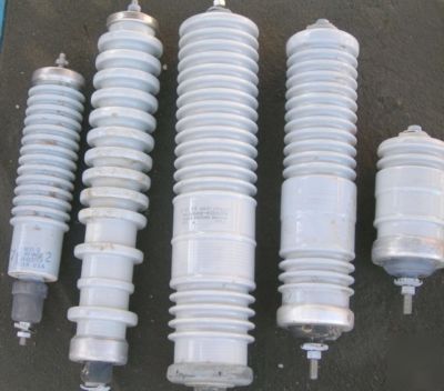 New power line lightning arrestors/choice