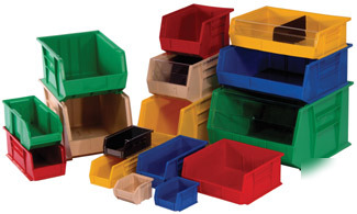 New wise 6 storage bins small parts 18X8X9 stacking