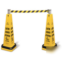 Rubbermaid 6287 portable cone barricade system 