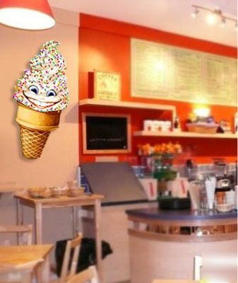Softserve ice cream wall decor/painting 36