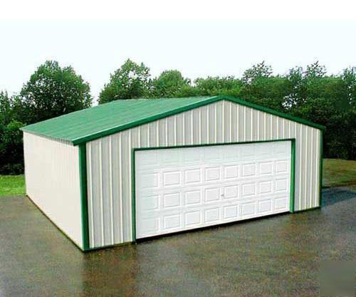 Versatube steel building summit X4 30X60X12 door wind