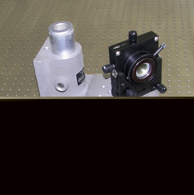 New port five axis gimbal optical mount nrc lp-1 thorlab