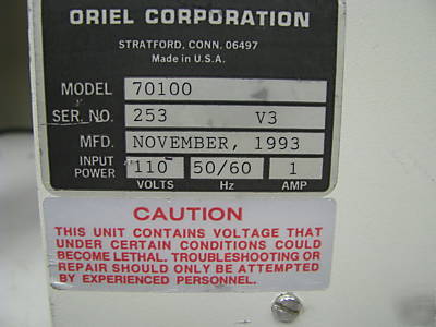 New port oriel merlin digital lock-in radiometry system