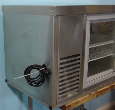 New randell ct refrigerated display case, compressor