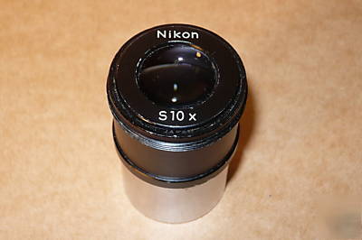 Nikon S10X microscope eyepiece, 30MM