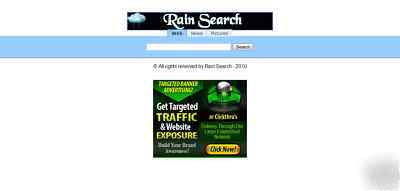 Search engine website for sale google & yahoo clone 
