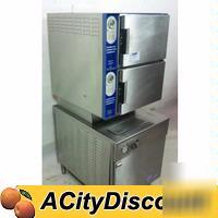 Used cleveland 2 comp elec convection food steamer
