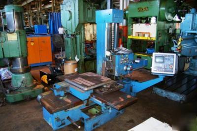 Wotan #B75/105MNC cnc horizontal table type boring mill