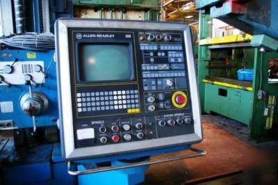 Wotan #B75/105MNC cnc horizontal table type boring mill
