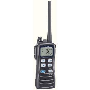 Icom 6-watt submersible handheld marine vhf radio 