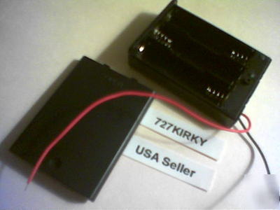 1 pc. 4.5V battery holder / case / box w slide cover