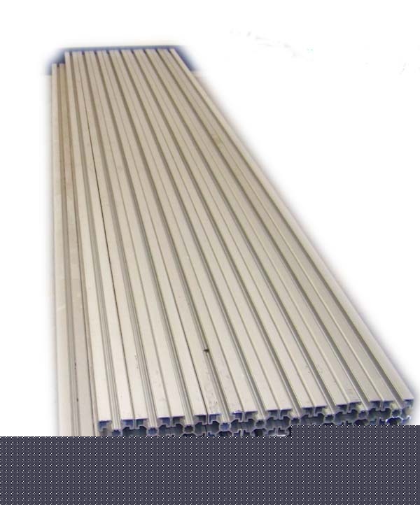 126' bosch t-slot aluminum extrusion 45X45 19 pieces