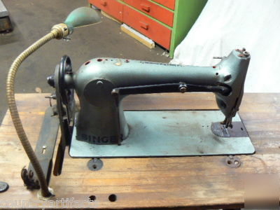 1946 singer industrial sewing machine 31K47 â˜… leather 