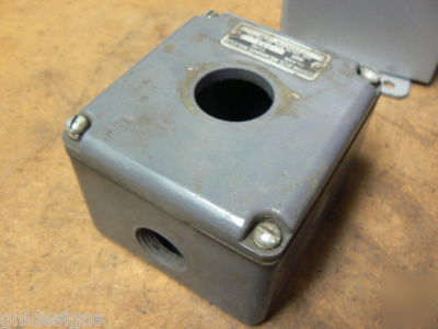 4 electrical boxes â˜…1 & 2 button & hinged â˜…square d â˜…a