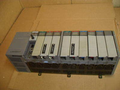 Allen bradley 1746-A10 slc 500 10 slot rack ,used