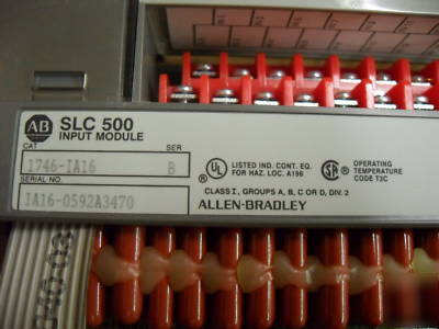 Allen bradley 1746-A10 slc 500 10 slot rack ,used