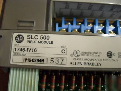 Allen bradley 1746-A10 slc 500 10 slot rack ,used
