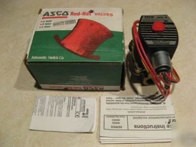 Asco red-hat ii solenoid valve EF8210G94 1/2