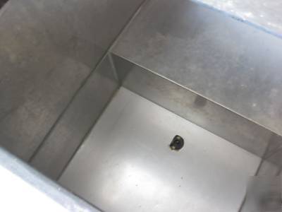 Custom built hot dog cart snack cart