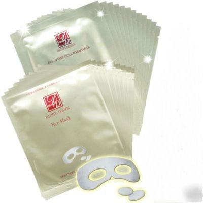 10P dainty collageneyemask/anti wrinkles puffine fatigu