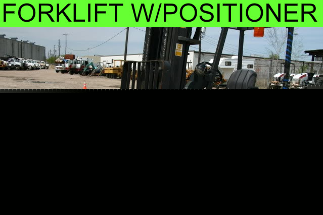 1996 caterpillar 2EC20 forklift electric w/ positioner