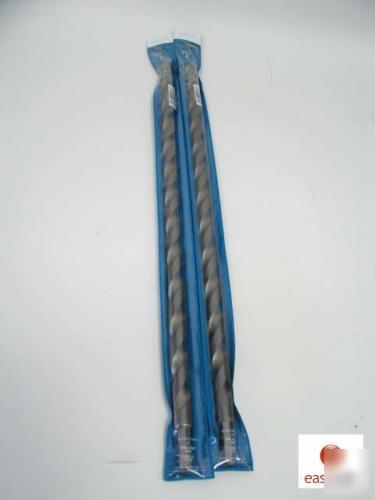 2 tru cut hammer bits #75024 carbide tipped 3/4