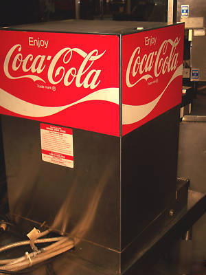 5-flavor soda fountain pop dispenser, with cooling sys.