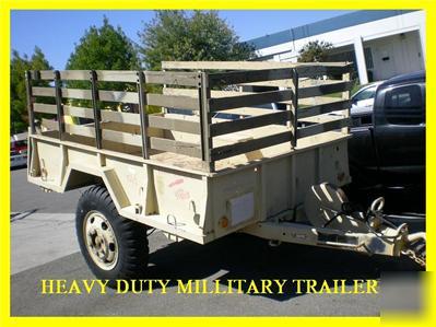 Army h/d trailer cargo 1 1/ 2TON 2WHEEL turtle mountain