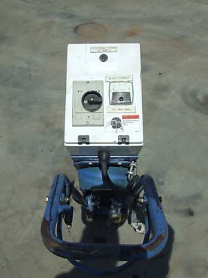 Blastrac 1-8DEC shot blaster, surface prep machine