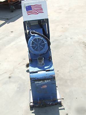 Blastrac 1-8DEC shot blaster, surface prep machine