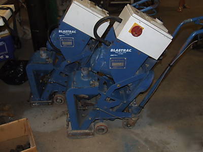 Blastrac 1-8DEC shot blaster, surface prep machine