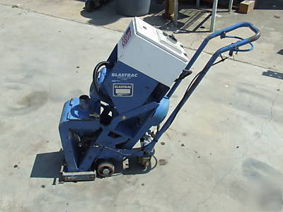 Blastrac 1-8DEC shot blaster, surface prep machine