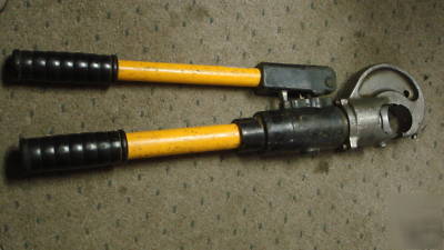 Burndy Y35 hydraulic compression tool used