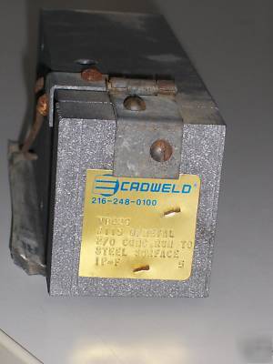 Cadweld mold 2/0 to steel surface VBC2G nos