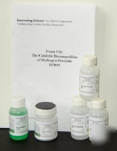 Foam city-catalytic decomposition of hydrogen peroxide