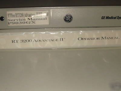 Ge rt 3200 advantage ii/rt-X200 ultrasound & printer