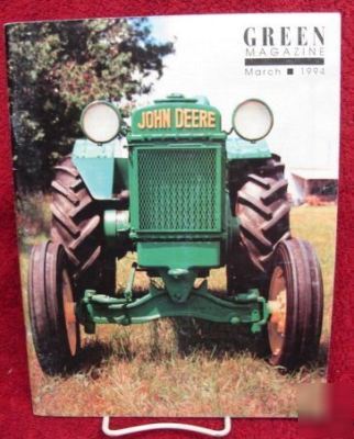 John deere model 730 tractor green magazine 1994