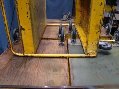 Lot of 5 carts / carts with wheels
