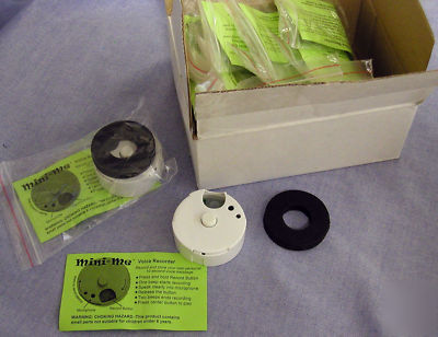 Mini voice recorder - 10 pack - great for dolls, crafts