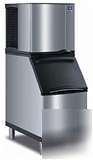 New manitowoc ice machine & bin, 340 lbs/day, , s-322