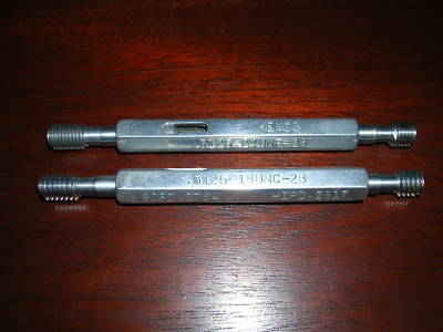 New set of 8 hemco thread gages to be 